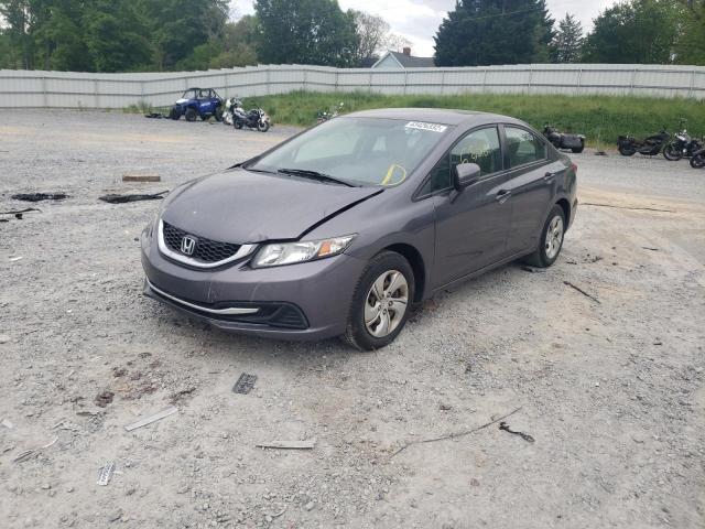 Photo 2 from auction – 2015 HONDA CIVIC LX with VIN 2HGFB2F54FH536412