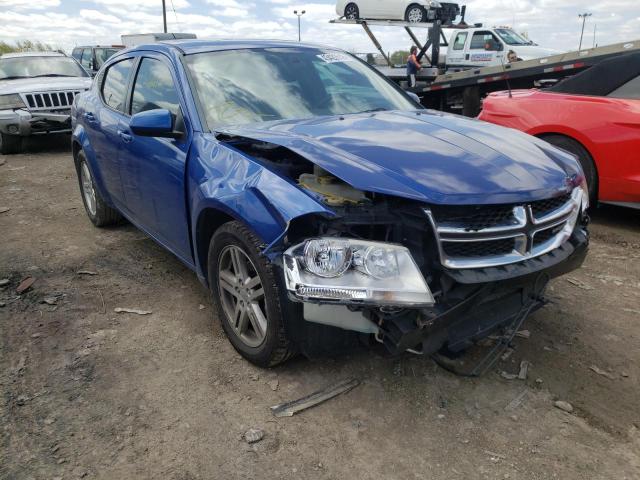 DODGE AVENGER SX 2012 with VIN 1C3CDZCB7CN182780 - Photo from auction