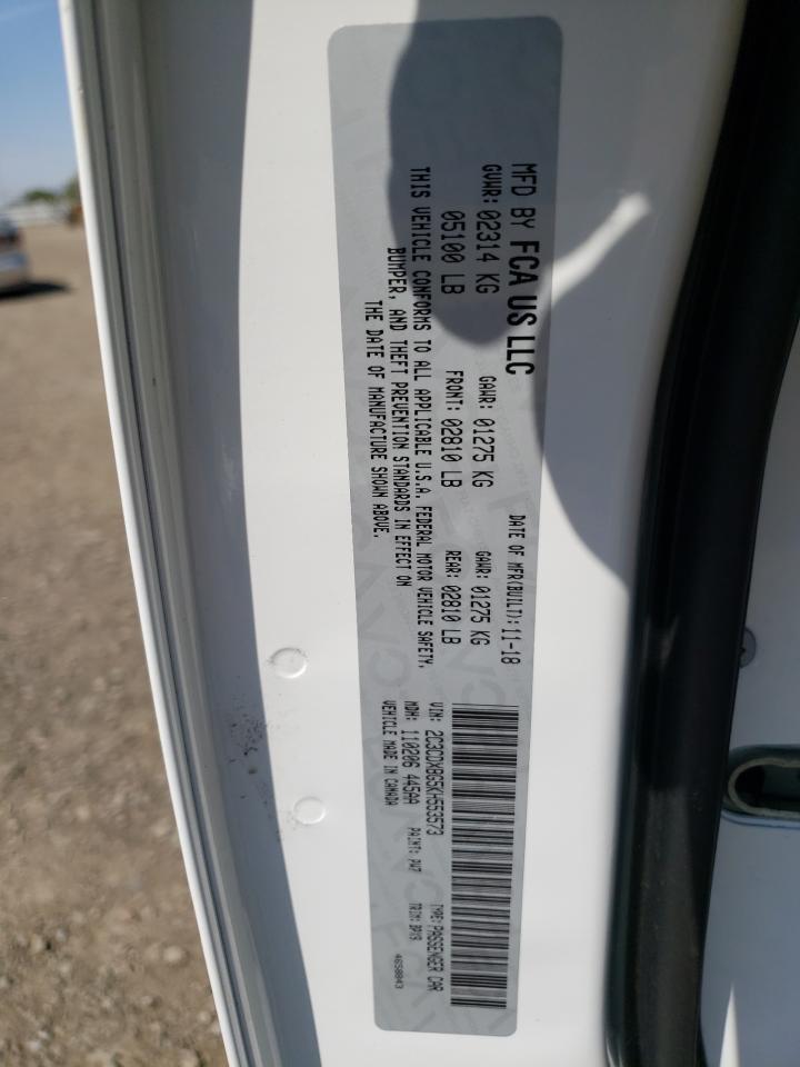 Photo 10 from auction – 2019 DODGE CHARGER SX with VIN 2C3CDXBG5KH553573