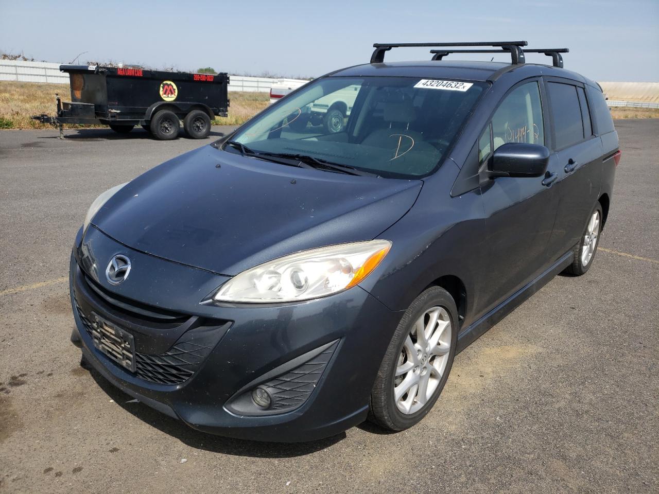 Photo 2 from auction – 2012 MAZDA 5 with VIN JM1CW2CL3C0124474