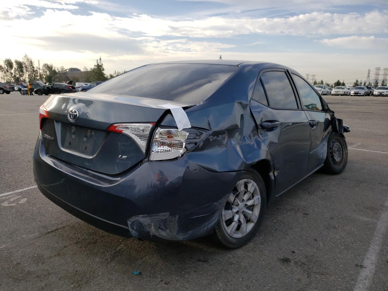 Photo 4 from auction – 2015 TOYOTA COROLLA L with VIN 2T1BURHE9FC334222