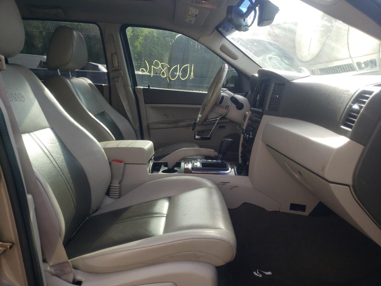 Photo 5 from auction – 2006 JEEP GRAND CHER with VIN 1J4HR58N76C102273