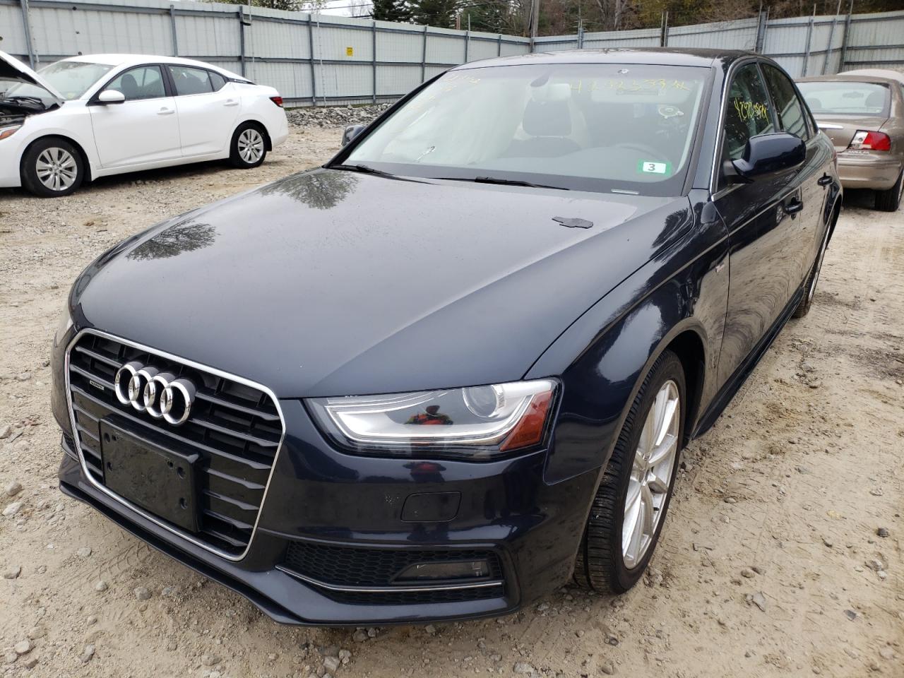 Photo 2 from auction – 2015 AUDI A4 PREMIUM with VIN WAUBFAFL0FN034690