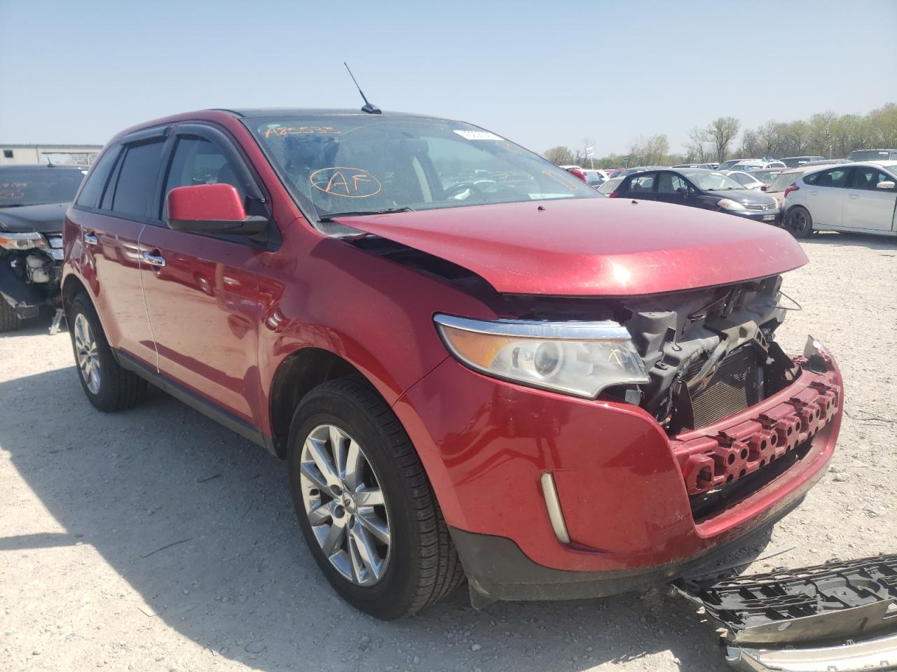 FORD EDGE SEL 2011 with VIN 2FMDK4JC6BBA85533 - Photo from auction