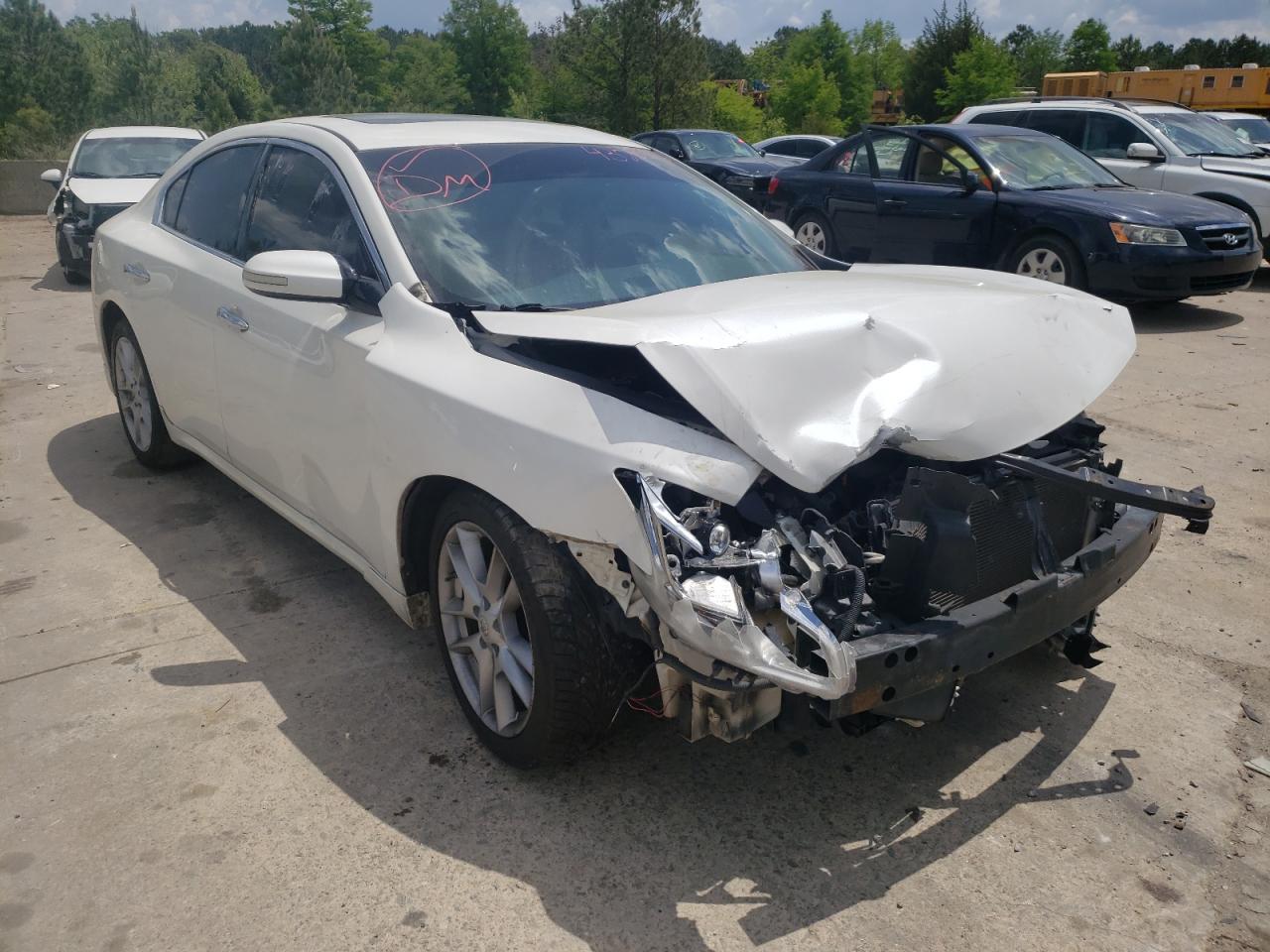 NISSAN MAXIMA S 2010 with VIN 1N4AA5AP5AC830165 - Photo from auction