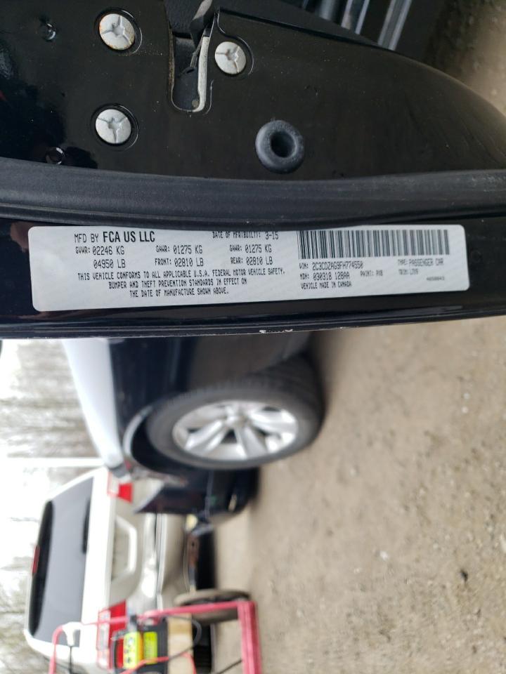 Photo 10 from auction – 2015 DODGE CHALLENGER with VIN 2C3CDZAG9FH774550