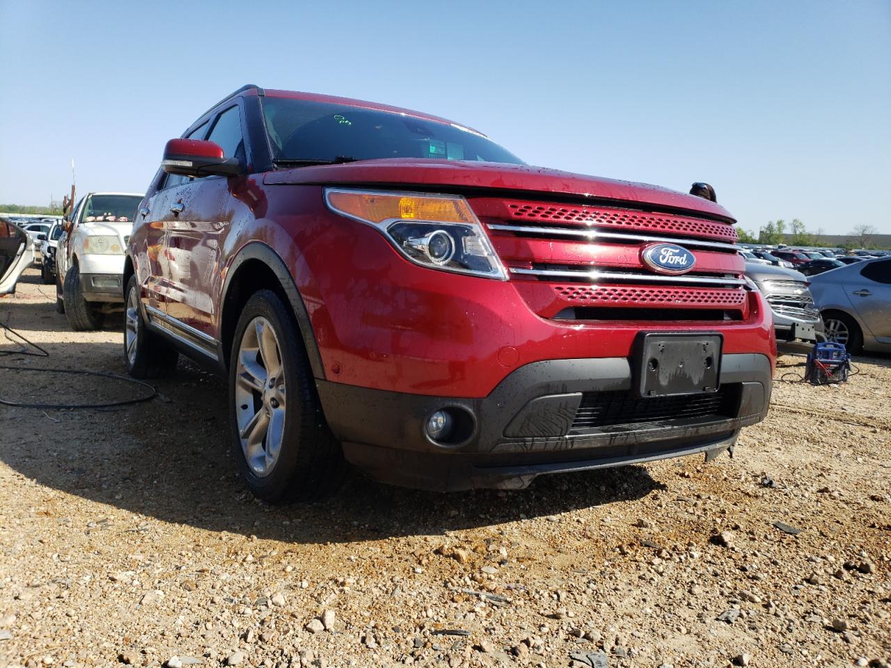 FORD EXPLORER L 2014 with VIN 1FM5K8F85EGC57869 - Photo from auction