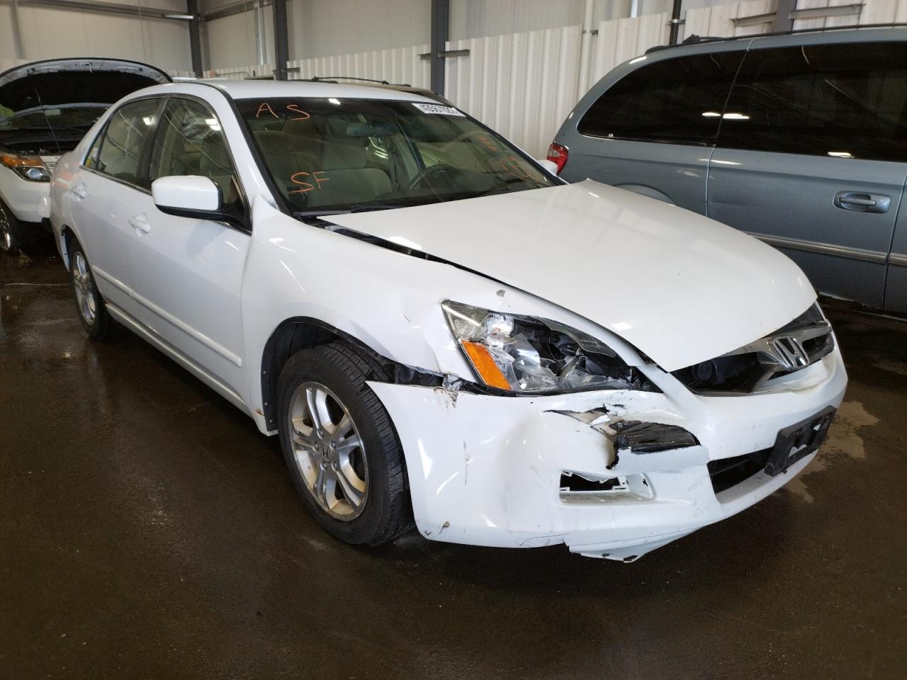 HONDA ACCORD 2007 with VIN 1HGCM56337A026176 - Photo from auction