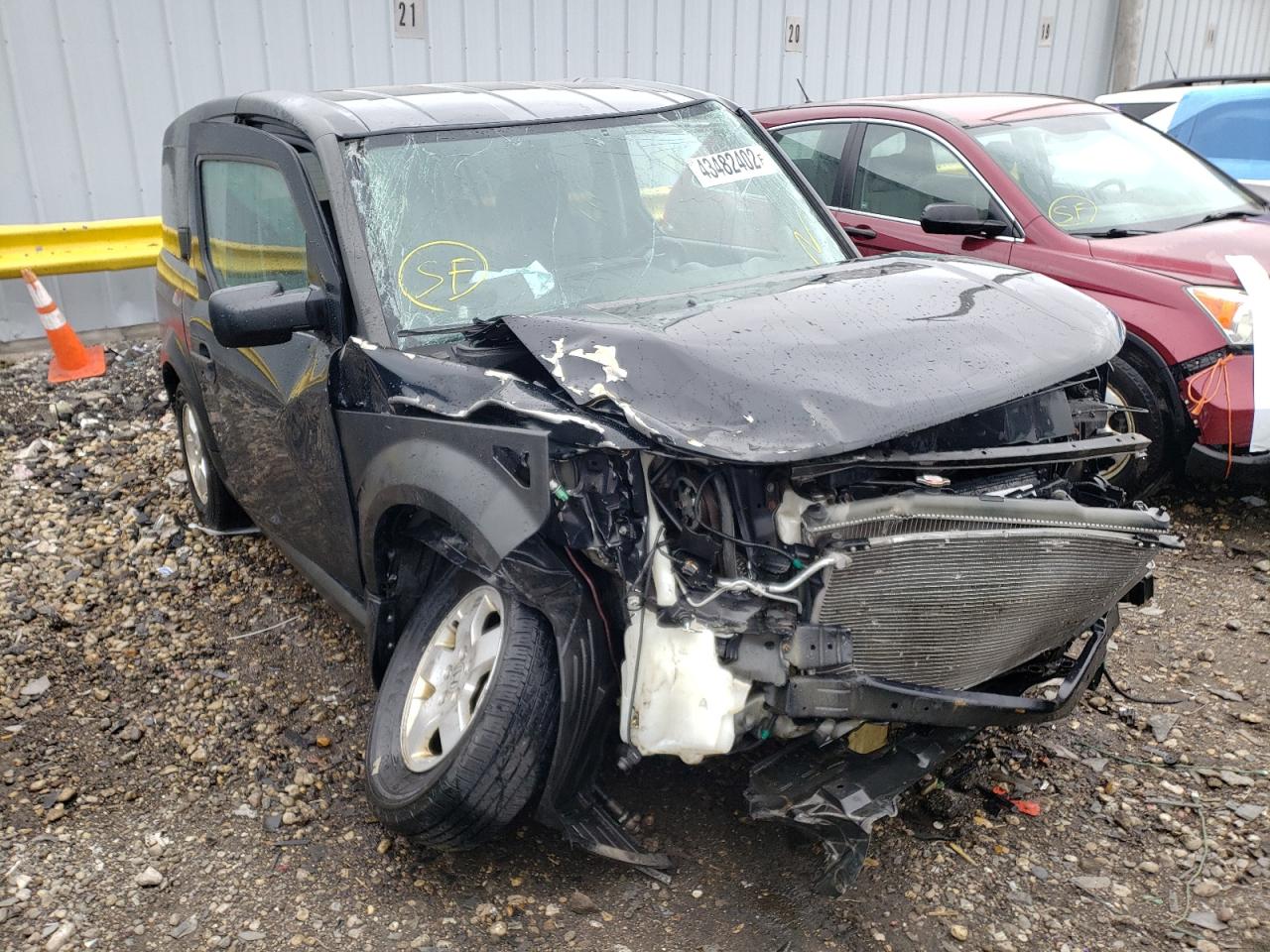 HONDA ELEMENT EX 2005 with VIN 5J6YH28695L016312 - Photo from auction
