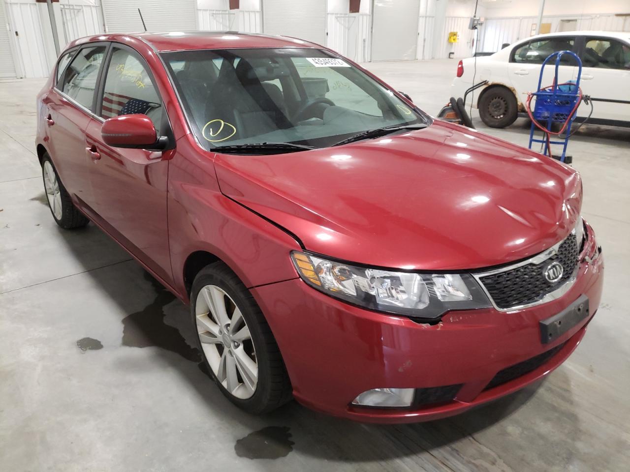 KIA FORTE SX 2012 with VIN KNAFW5A32C5550836 - Photo from auction