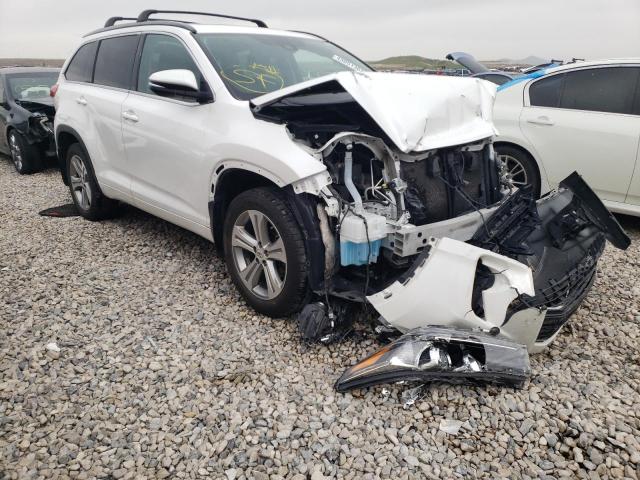 TOYOTA HIGHLANDER 2017 with VIN 5TDJZRFH2HS444811 - Photo from auction