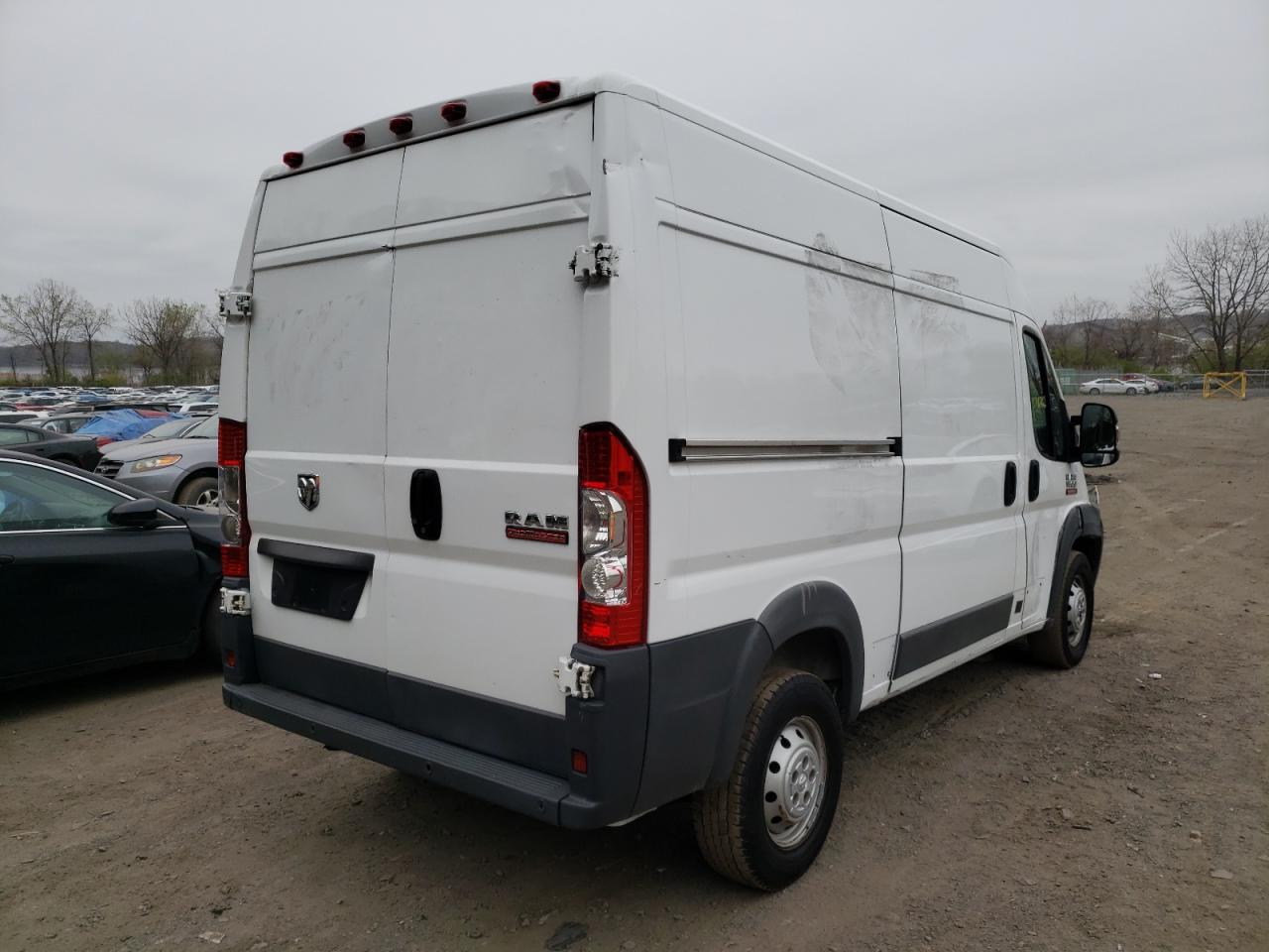 Photo 4 from auction – 2017 RAM PROMASTER with VIN 3C6TRVBG4HE510971