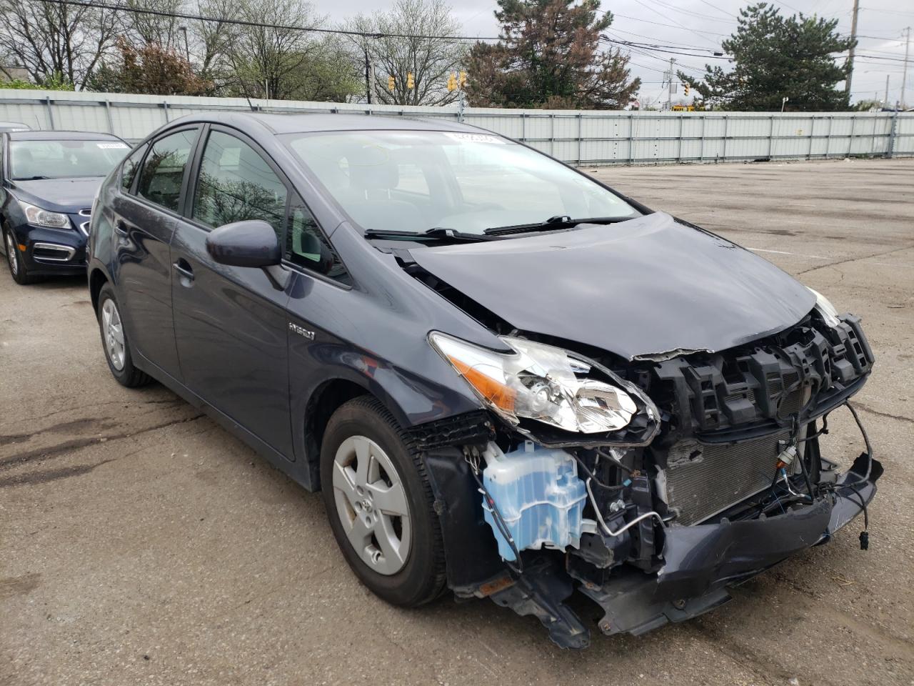 TOYOTA PRIUS 2011 with VIN JTDKN3DU1B1434725 - Photo from auction