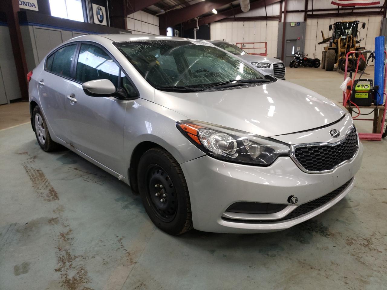 KIA FORTE LX 2014 with VIN KNAFK4A6XE5171909 - Photo from auction