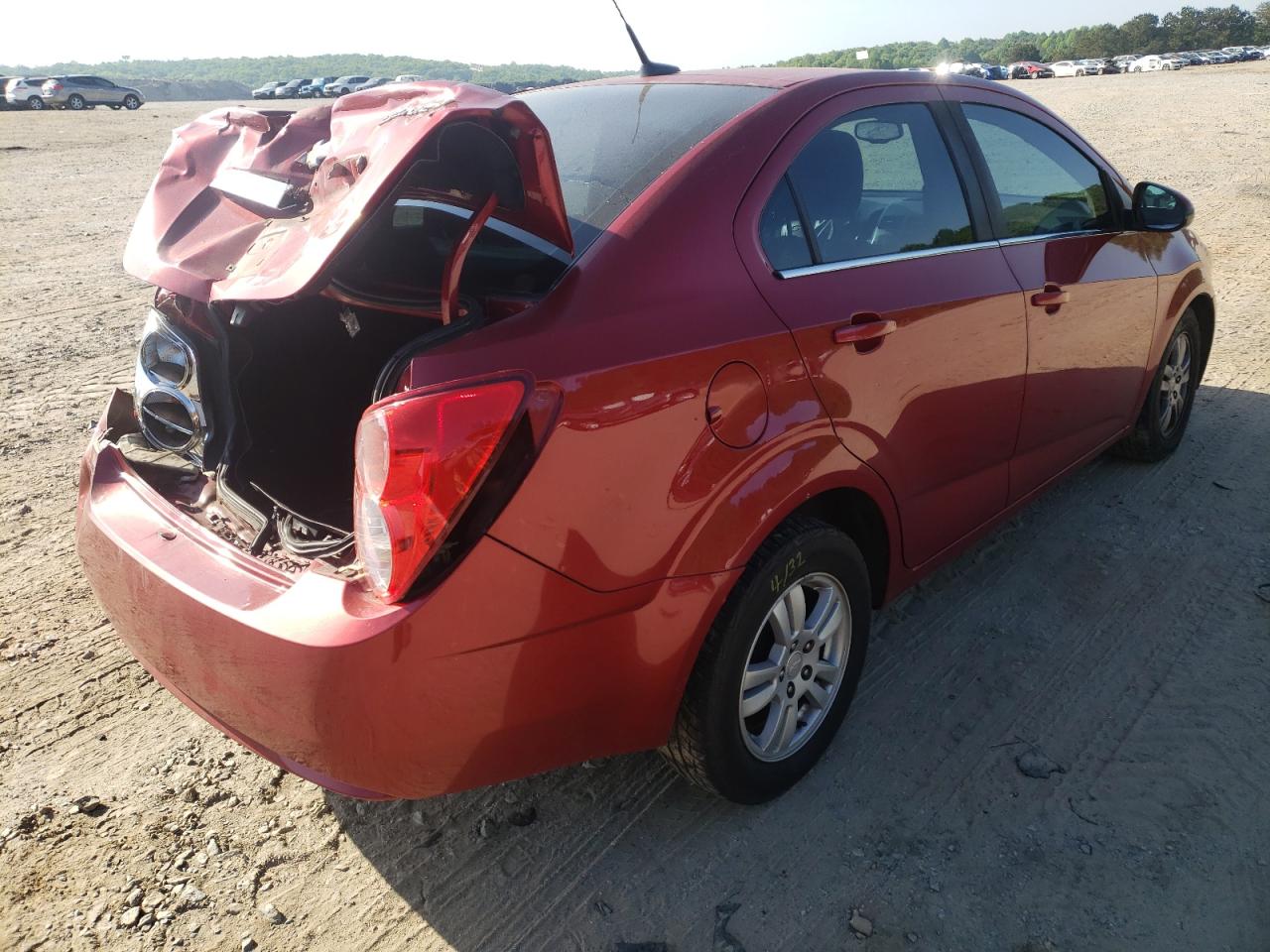 Photo 4 from auction – 2013 CHEVROLET SONIC LT with VIN 1G1JC5SH8D4117781