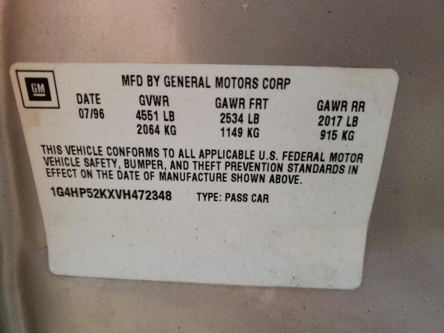 Photo 10 from auction – 1997 BUICK LESABRE CU with VIN 1G4HP52KXVH472348