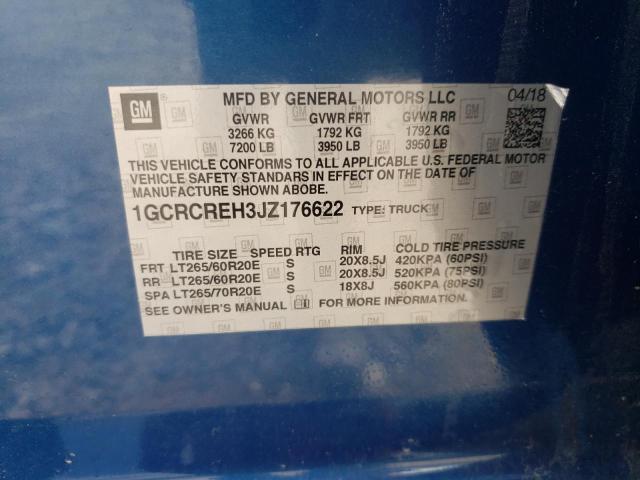 Photo 10 from auction – 2017 CHEVROLET SILVERADO with VIN 3GCPCREC3HG149524