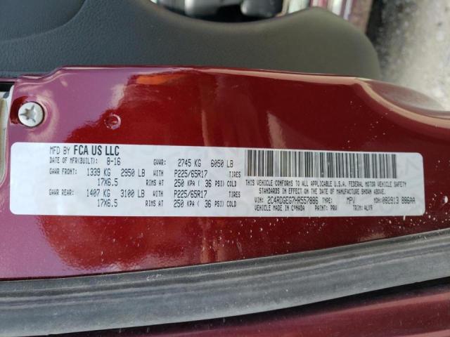 Photo 10 from auction – 2017 DODGE GRAND CARA with VIN 2C4RDGEG7HR557886