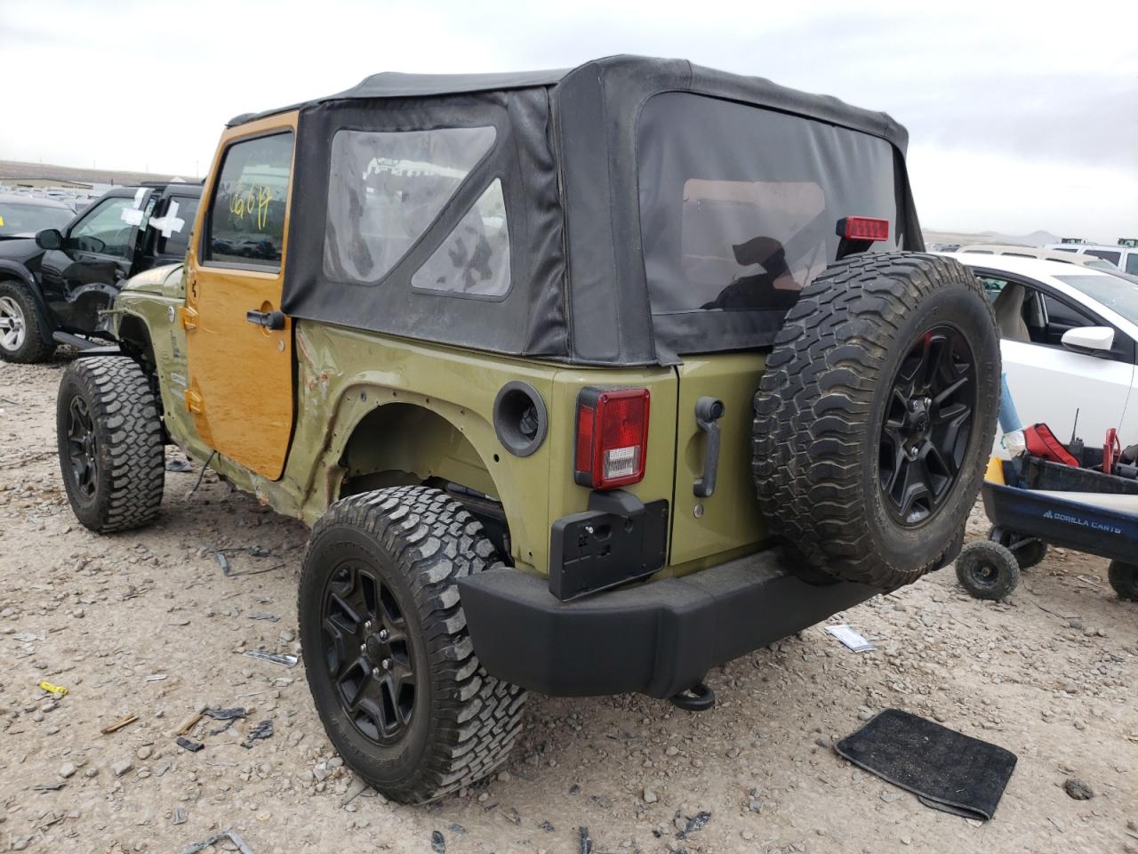 Photo 3 from auction – 2013 JEEP WRANGLER S with VIN 1C4AJWAG4DL560639