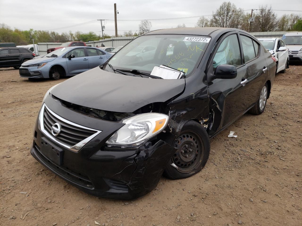 Photo 2 from auction – 2014 NISSAN VERSA S with VIN 3N1CN7AP0EK445618