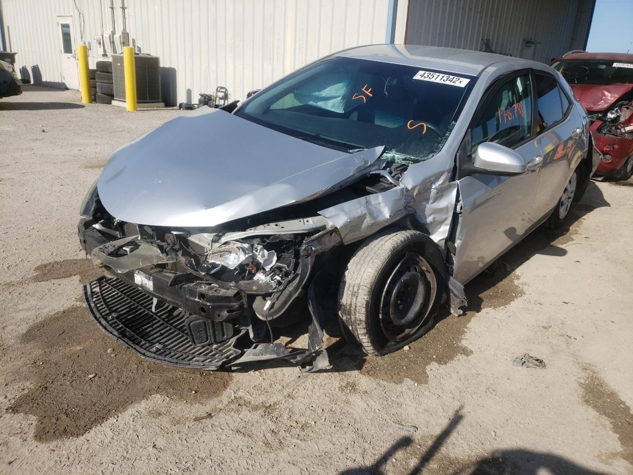 Photo 2 from auction – 2014 TOYOTA COROLLA L with VIN 2T1BURHE5EC187055