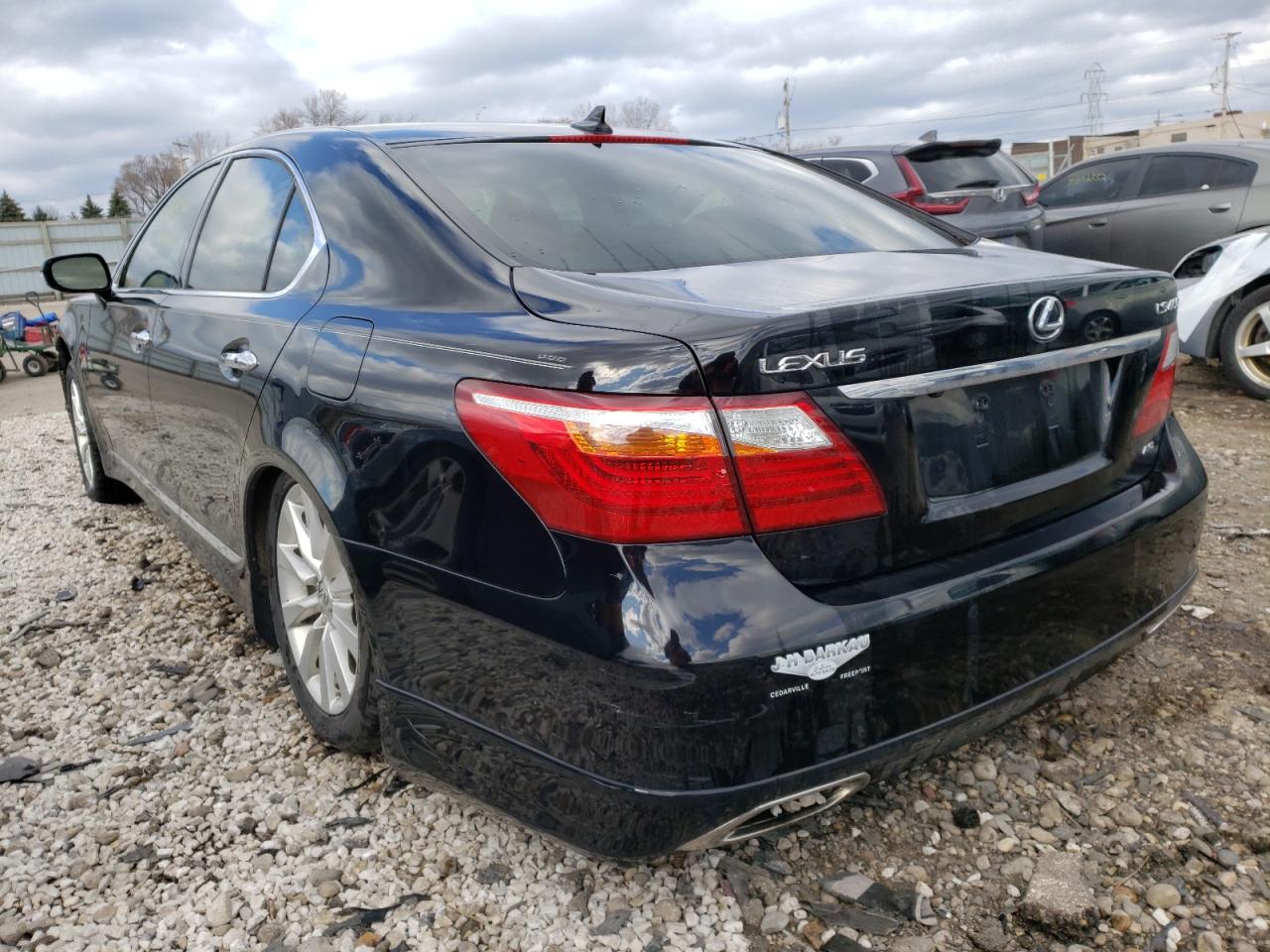 Photo 3 from auction – 2010 LEXUS LS 460 with VIN JTHCL5EF1A5007217