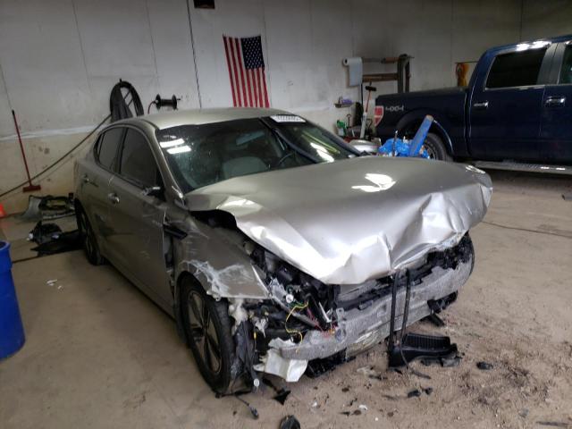 KIA OPTIMA HYB 2013 with VIN KNAGM4ADXD5062037 - Photo from auction