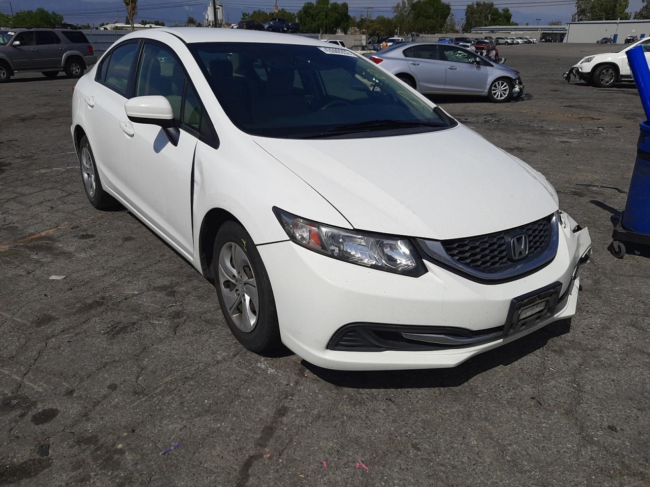HONDA CIVIC LX 2014 with VIN 19XFB2F55EE263991 - Photo from auction