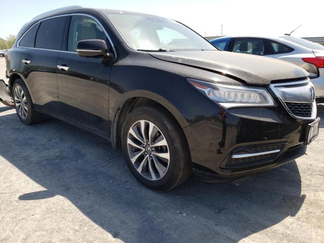ACURA MDX TECHNO 2016 with VIN 5FRYD4H40GB059016 - Photo from auction