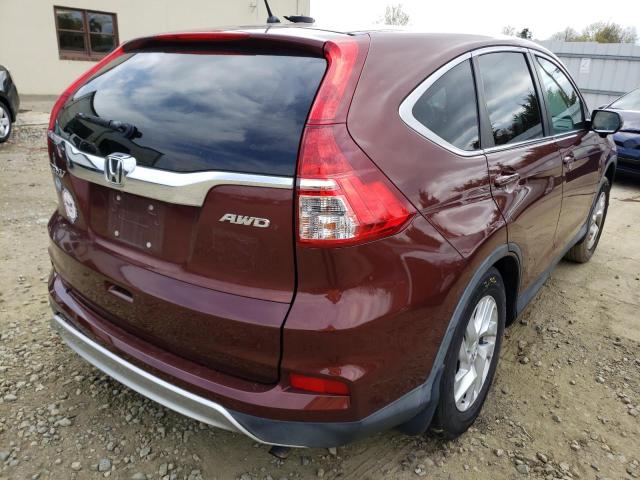 Photo 4 from auction – 2016 HONDA CR-V EX with VIN 5J6RM4H52GL110053