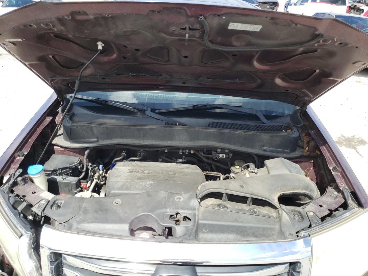 Photo 7 from auction – 2012 HONDA PILOT EXL with VIN 5FNYF3H61CB012403