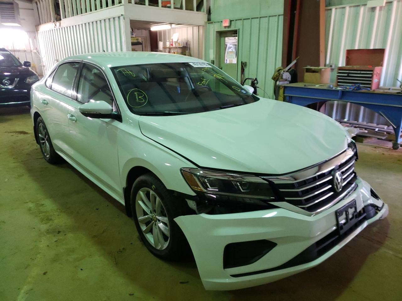VOLKSWAGEN PASSAT S 2021 with VIN 1VWAA7A36MC005157 - Photo from auction