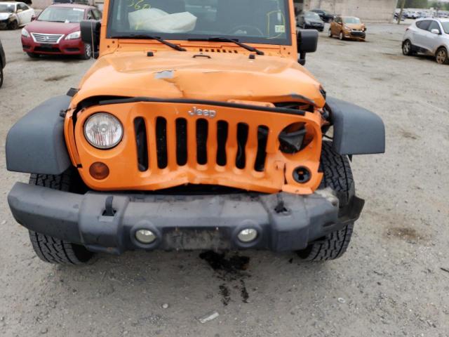 Photo 9 from auction – 2012 JEEP WRANGLER S with VIN 1C4AJWAG8CL239346