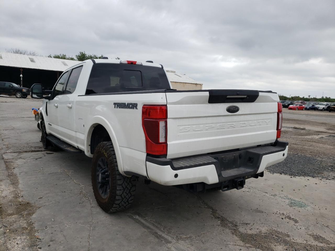 Photo 3 from auction – 2021 FORD F250 SUPER with VIN 1FT8W2BT3MEC87332
