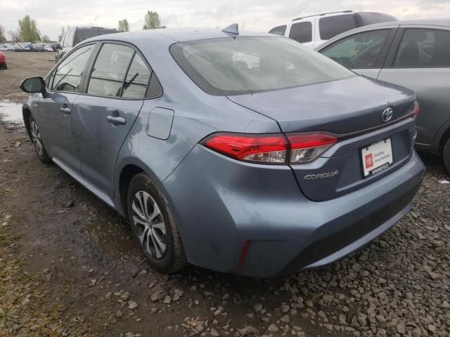 Photo 3 from auction – 2020 TOYOTA COROLLA LE with VIN JTDEBRBE9LJ003183