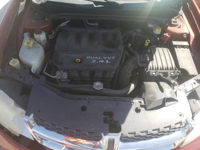 DODGE AVENGER SE 2012 with VIN 1C3CDZAB4CN198891 - Photo from auction