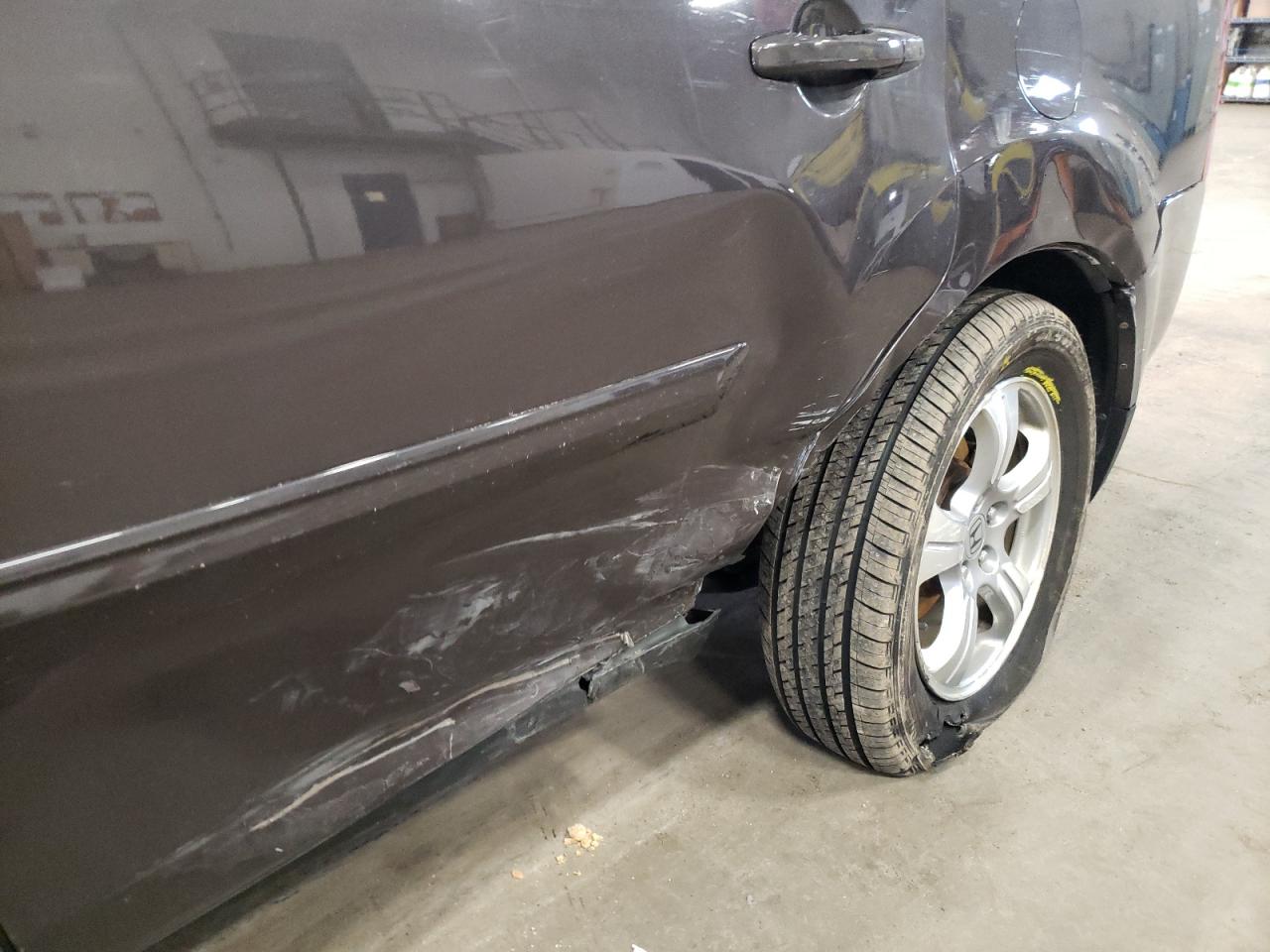 Photo 9 from auction – 2013 HONDA PILOT EXL with VIN 5FNYF4H56DB036159