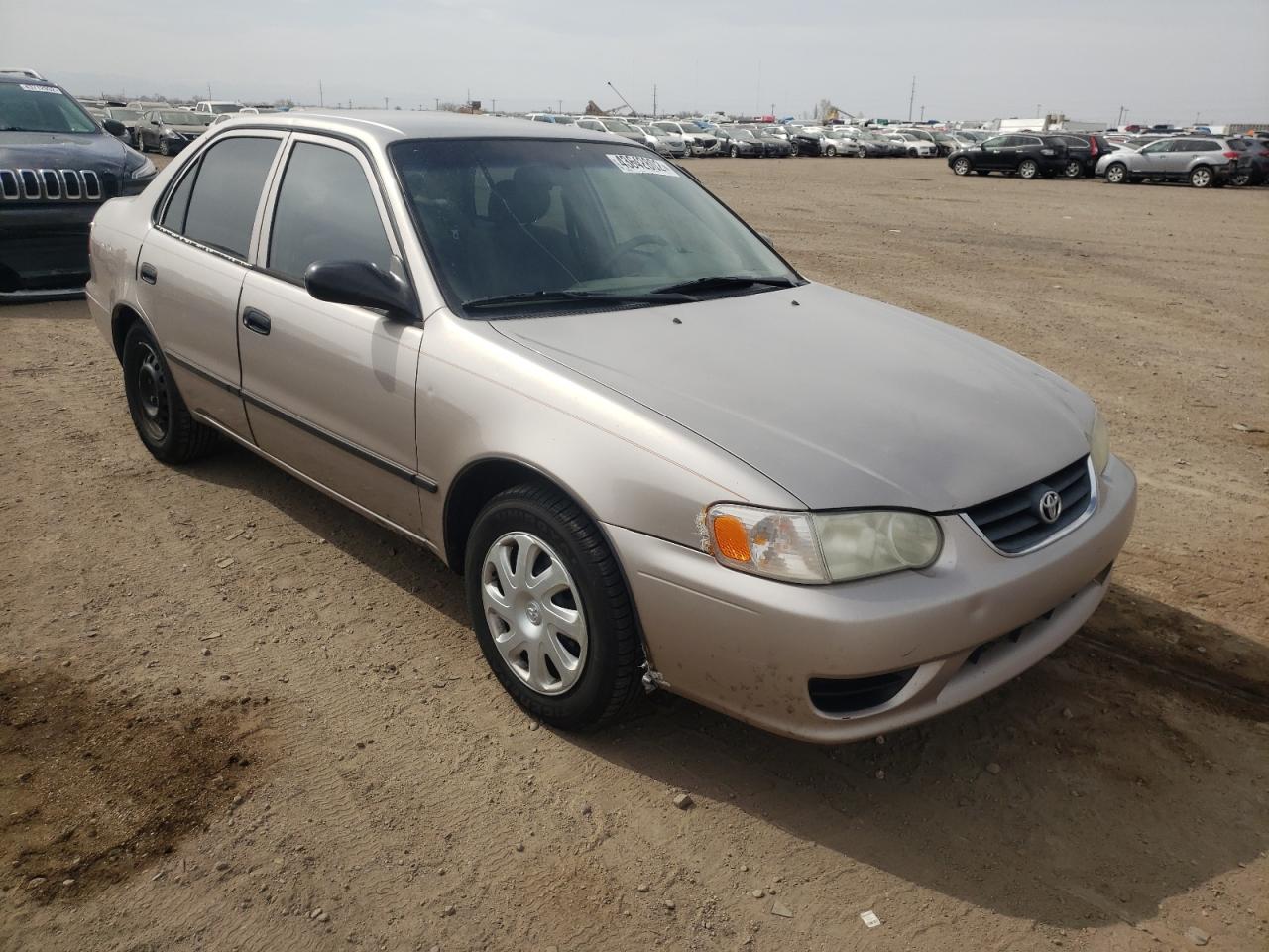 TOYOTA COROLLA CE 2002 with VIN 1NXBR12E02Z600327 - Photo from auction