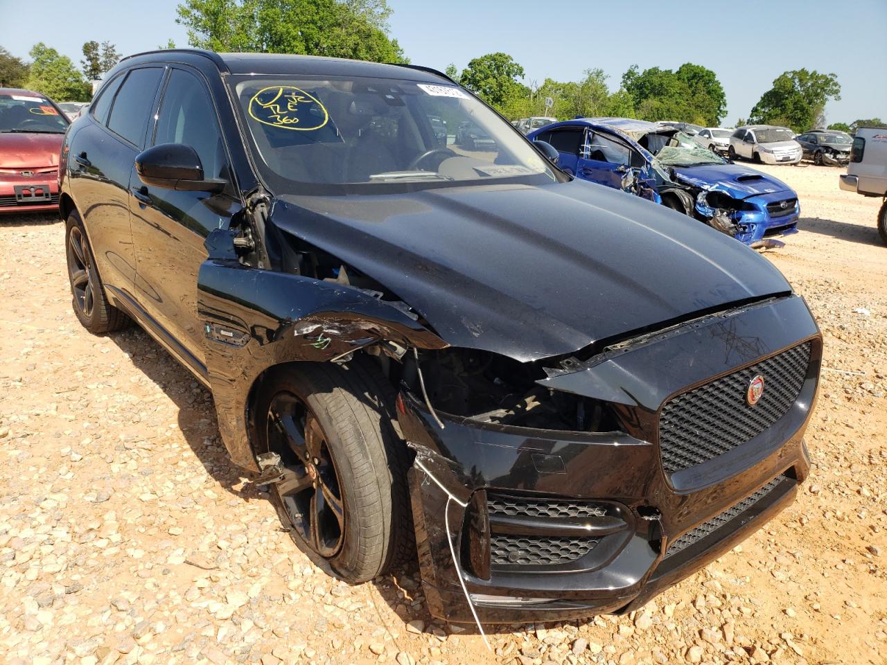 JAGUAR F-PACE R - 2018 with VIN SADCL2FX1JA281973 - Photo from auction