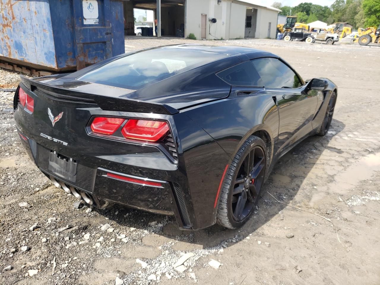 Photo 4 from auction – 2015 CHEVROLET CORVETTE S with VIN 1G1YM2D77F5102393