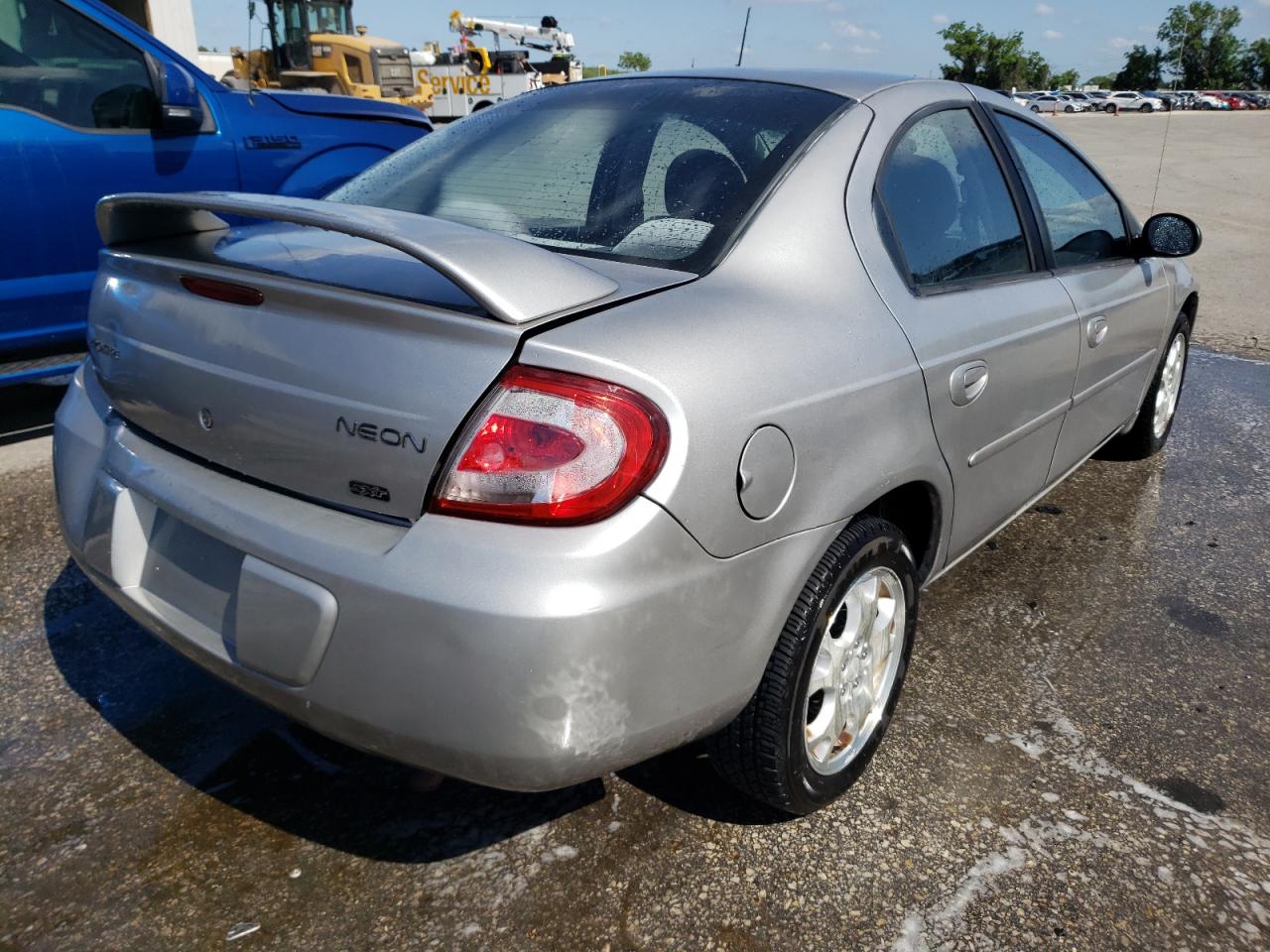 Photo 4 from auction – 2003 DODGE NEON SXT with VIN 1B3ES56CX3D106694