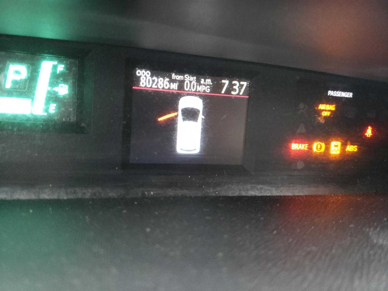 Photo 8 from auction – 2012 TOYOTA PRIUS C with VIN JTDKDTB34C1507116