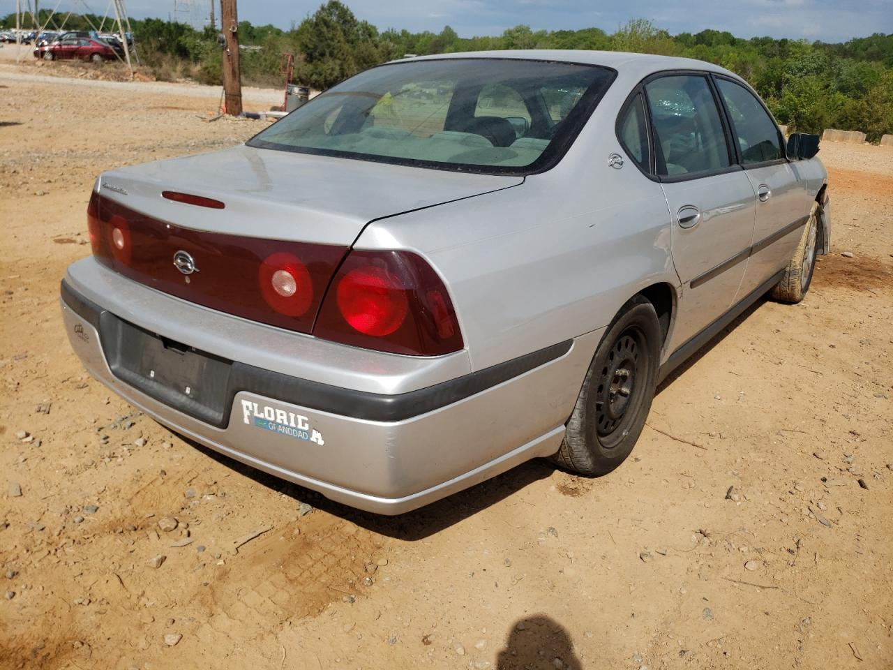 Photo 4 from auction – 2003 CHEVROLET IMPALA with VIN 2G1WF52E839455194