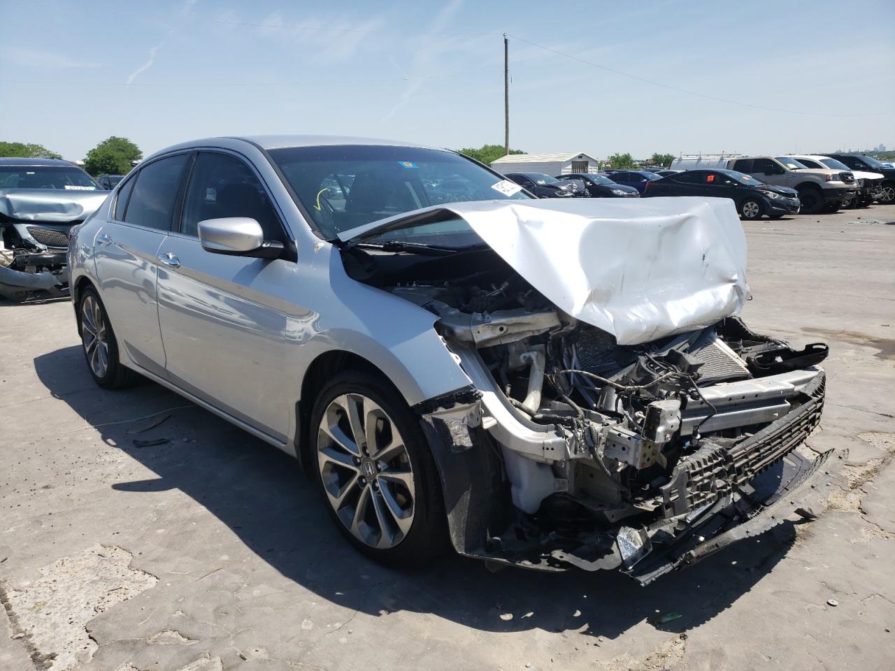 Photo 1 from auction – 2013 HONDA ACCORD SPO with VIN 1HGCR2F57DA063583