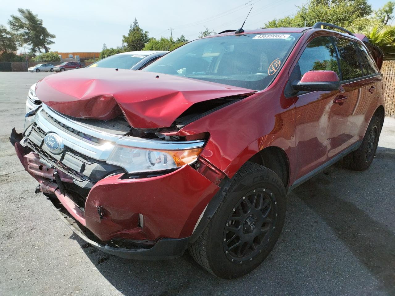 Photo 2 from auction – 2014 FORD EDGE SEL with VIN 2FMDK4JC1EBB82191