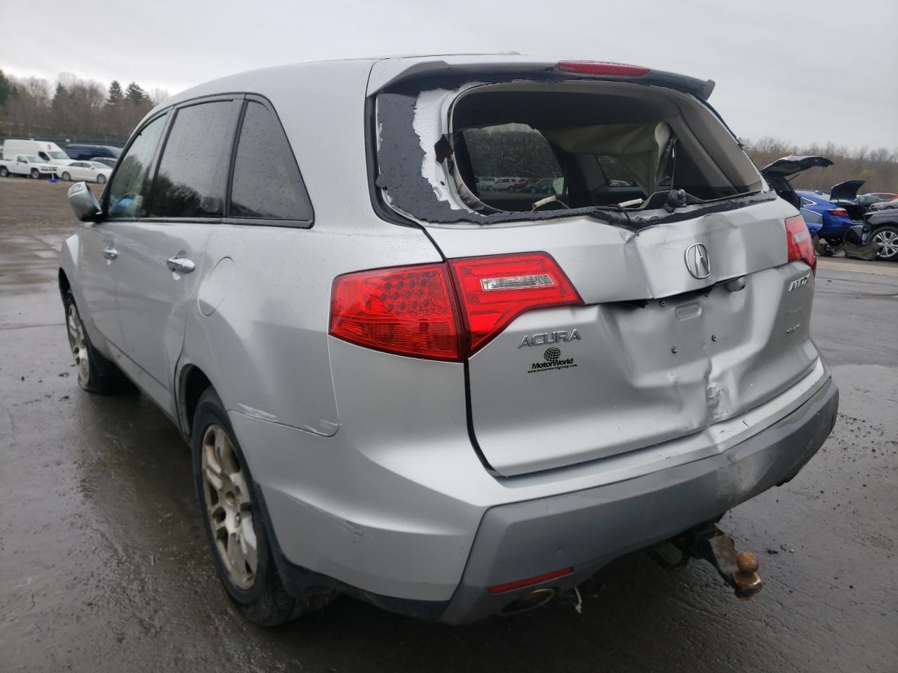 Photo 3 from auction – 2008 ACURA MDX TECHNO with VIN 2HNYD28658H552932