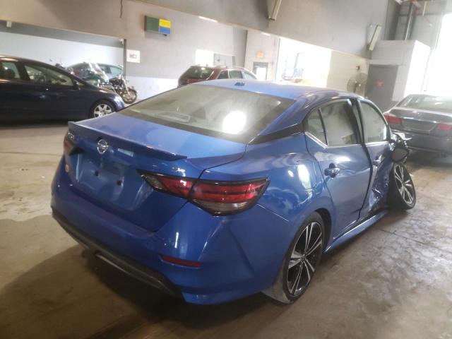 Photo 4 from auction – 2020 NISSAN SENTRA SR with VIN 3N1AB8DV3LY293862