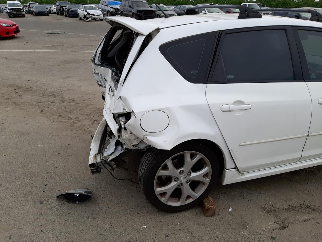 Photo 9 from auction – 2008 MAZDA 3 HATCHBAC with VIN JM1BK344281857184