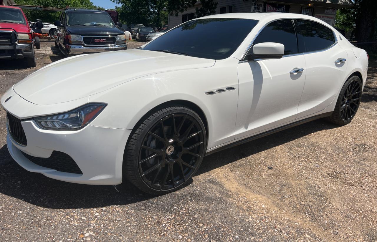 Photo 2 from auction – 2016 MASERATI GHIBLI with VIN ZAM57XSA2G1179447