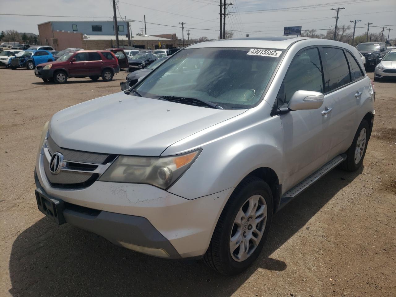 Photo 2 from auction – 2007 ACURA MDX with VIN 2HNYD282X7H504922